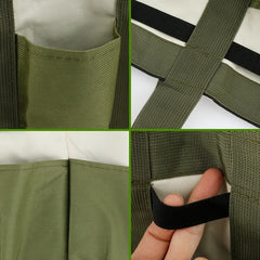 Garden Tool Bag Organizer with 8 Pocket Heavy Duty 600D Oxford Garden Tote Storage Bag Multipurpose Portable Garden Tote Bag