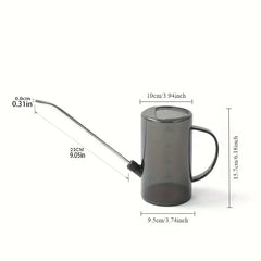 1L Long Spout Watering Can with Gardening Shovel Set Garden Irrigation Spraying Pot for Indoor Outdoor Plants Flower OfficL