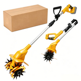 Brushless Tiller Cultivator 330RPM Cordless Electric Garden Cultivator Gardening Lawn Soil Cultivation for Dewalt 20V Battery