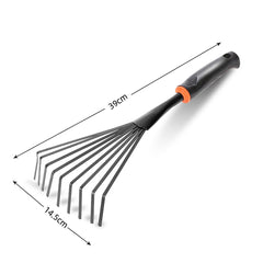 Garden Hand Tool Set - Stainless Steel Trowel Transplanter Cultivator for Planting, Weeding, Flowers Gardening with Ergonomic