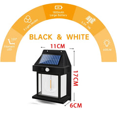 Powerful Outdoor Solar Lamp Garden Solar Powered Streetlight Outdoor Lights Waterproof Light Led Lighting External Decoration