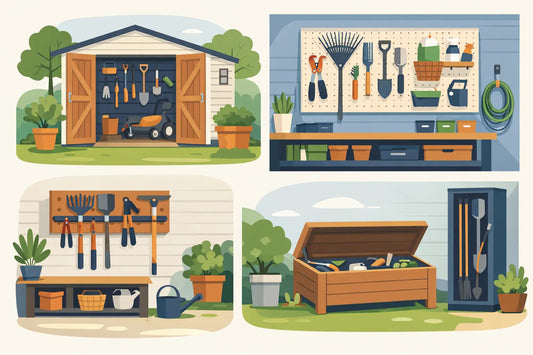 12 Garden Tool Storage Ideas That Work