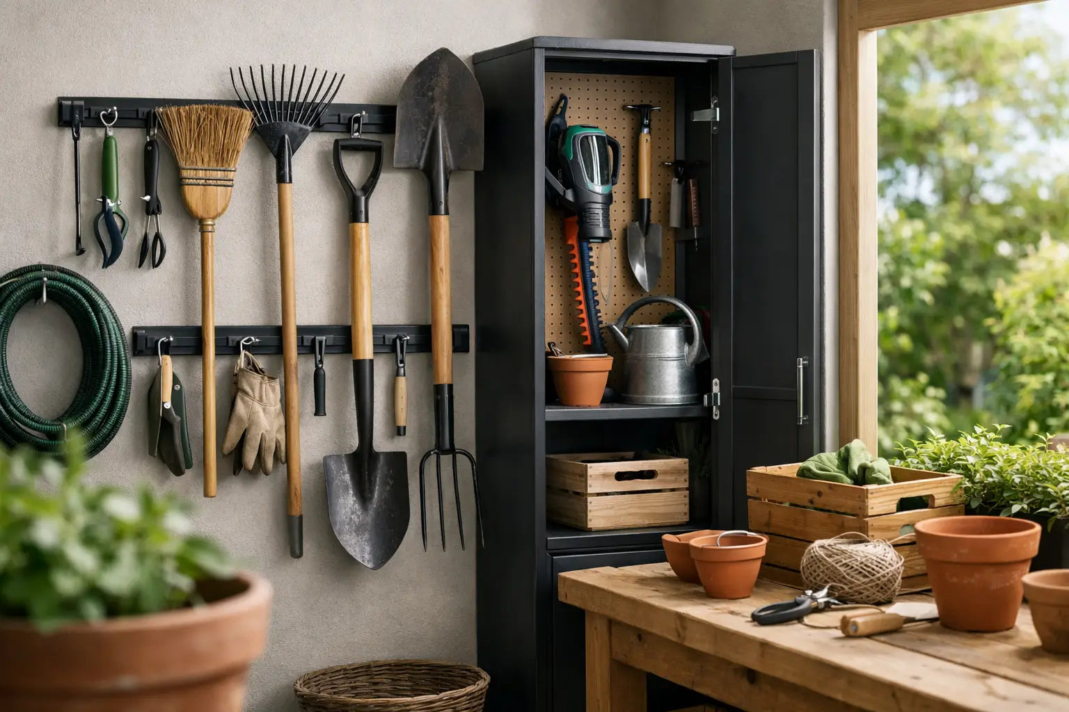 Garden Tool Storage That Keeps Work Simple