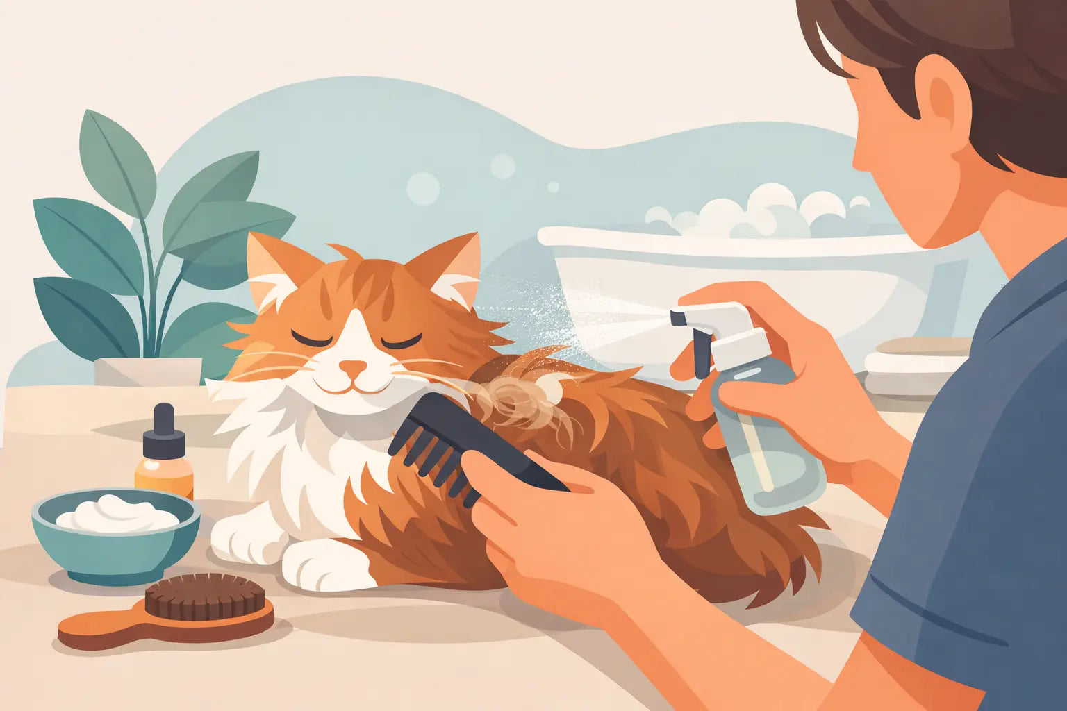 How to Soothe Matted Fur Safely at Home