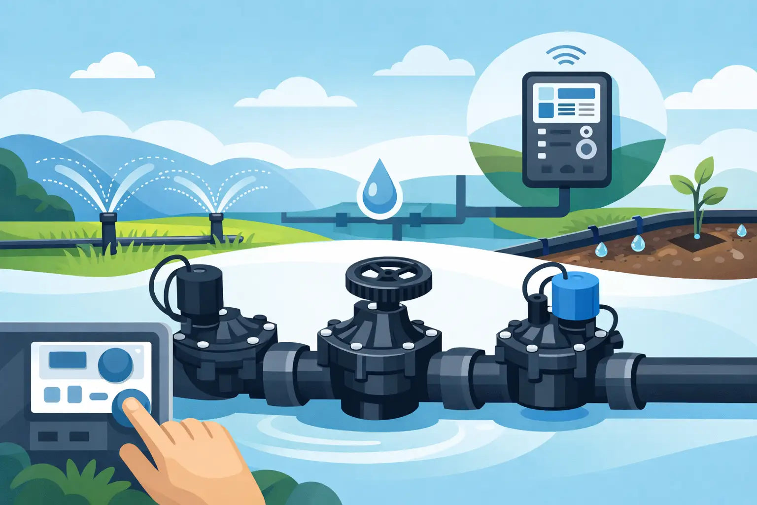 How to Use Irrigation Valves the Right Way