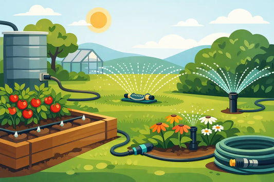 Garden Watering Systems for Easier Summer Care