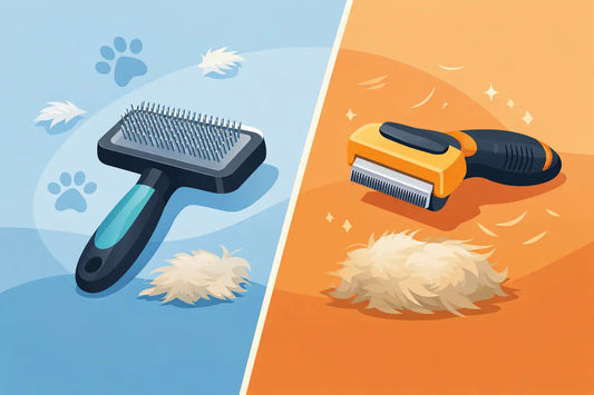 Slicker Brush vs Deshedding Tool