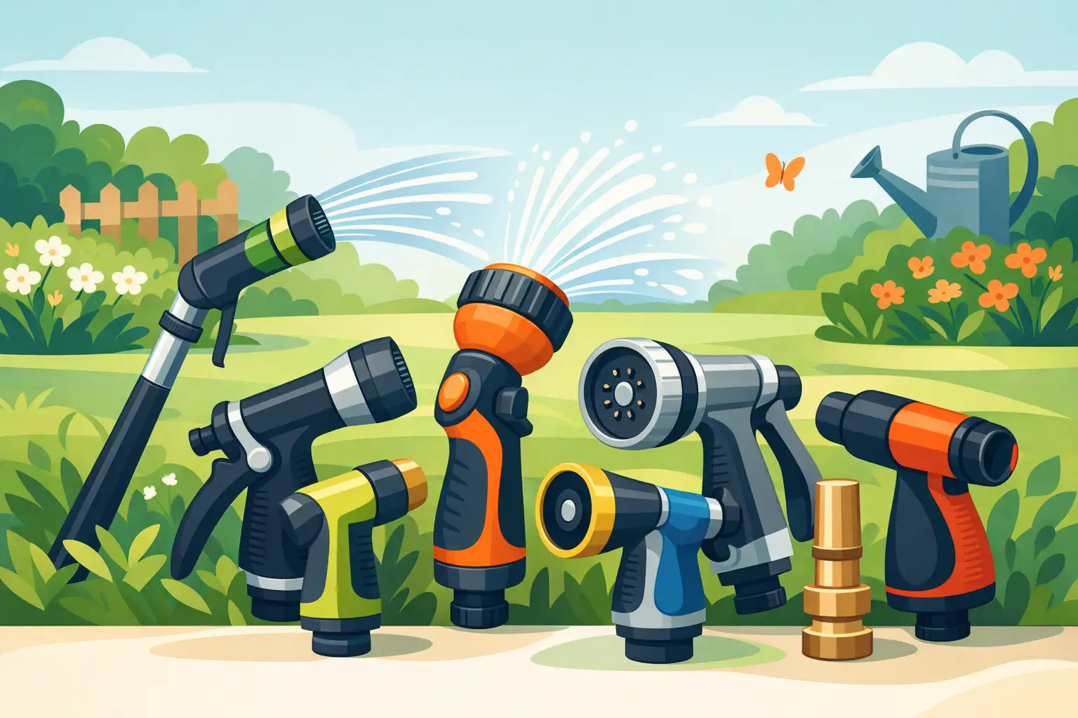 8 Best Hose Nozzles for Gardens