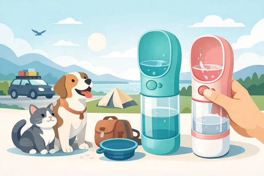 Portable Pet Water Bottles That Make Trips Easier
