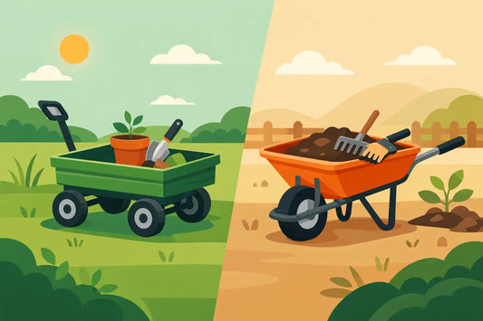 Garden Cart vs Wheelbarrow: Which Suits You?