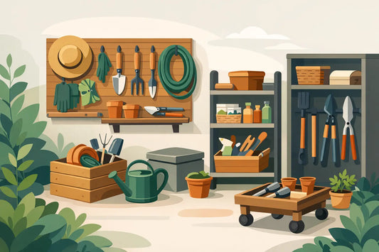 How to Organise Garden Tools at Home