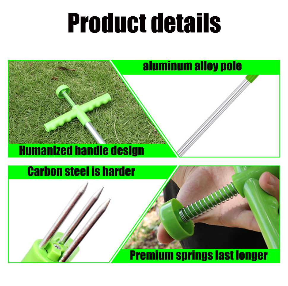 RootPull™ Lawn Weed Removal Tool – Easy Deep Root Extractor for Dandelions, Thistles & Garden Weeds