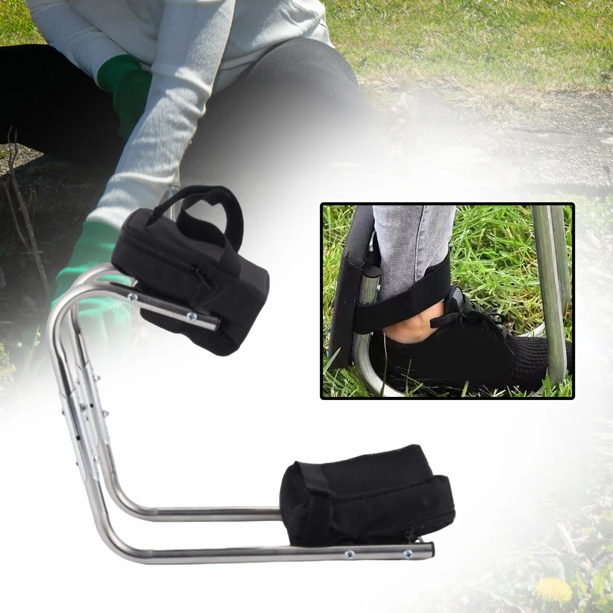 Knee Seat for Gardening Compact Mulfunctional Cushion Comfortable Knee Protection Knee Pad Kneeling Device for Garden