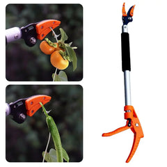 0.6-1M Extra Long Telescopic Pruning and Hold Bypass Pruner Max Cutting 1/2 inch Fruit Picker Tree Cutter Garden Supplies