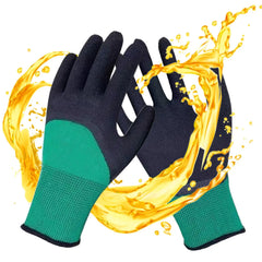 Gardening Gloves Latex Waterproof Horticultural Gloves Non-slip Protective Gear for Vegetable Flower Plant Gardening Glove