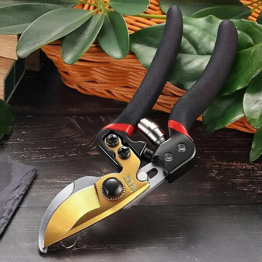 Labor-Saving Gardening Pruning Trees Cut Pruning Shears SK-5 Blade Scissors for Bonsai/Fruit Tree/Flowers/Branches Garden Pruner