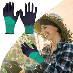 Gardening Gloves Latex Waterproof Horticultural Gloves Non-slip Protective Gear for Vegetable Flower Plant Gardening Glove
