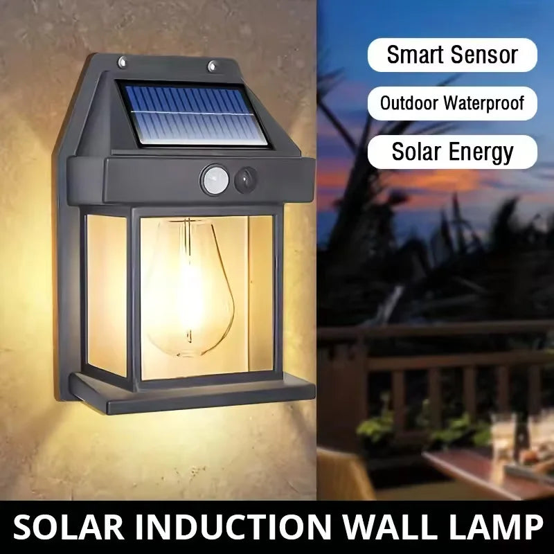Powerful Outdoor Solar Lamp Garden Solar Powered Streetlight Outdoor Lights Waterproof Light Led Lighting External Decoration