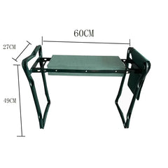 Hot Selling Garden Kneeling Stool with Tool Kit Two-use Outdoor Sponge Non-Slip Folding Stool Garden Hardware Tools