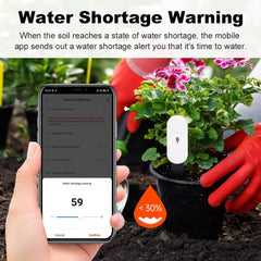 Tuya Smart ZigBee Soil Moisture Sensor Temperature Meter Humidity Sensor Plant Monitor Detector Garden Automation Irrigation