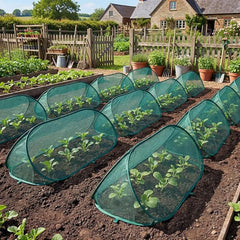 PopUp Garden Netting Plant Cover Protector Outdoor Plant Cover For Horticultural Ridgesd Cultivation Elevated Flower Beds