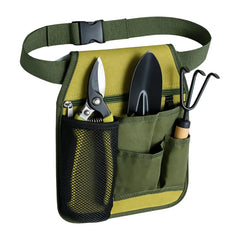gardening tool storage bag, unisex multi-functional belt apron, suitable for gardening gifts, plumbing repair, florists, carpent