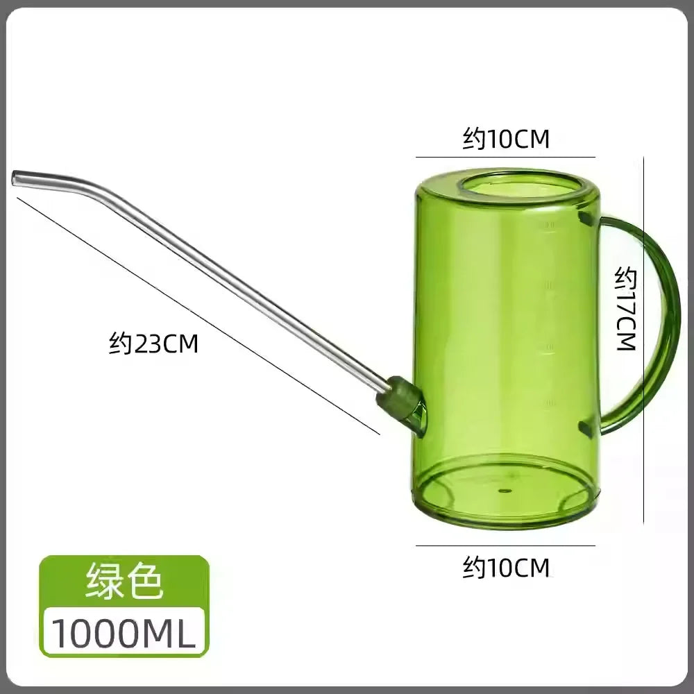 Long-Spout Watering Can for Home Use – Ideal for Garden Plants, Potted Greens, Succulents, and Flower Watering