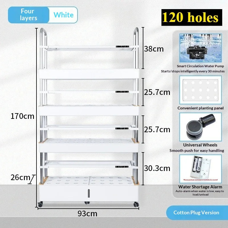 Hydroponics Growing System Vertical Smart Indoor Growing Hydroponic Cultivation Garden Household Planter Plant Cultivation Tower