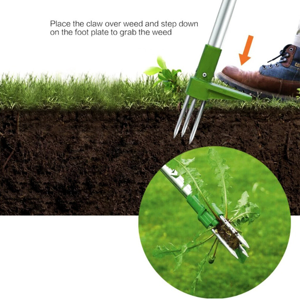 RootPull™ Lawn Weed Removal Tool – Easy Deep Root Extractor for Dandelions, Thistles & Garden Weeds