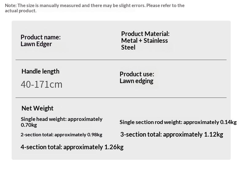 Artificial Lawn Mower Weed Removal Garden Tools